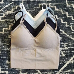 4 Pack Crop‎ Yoga Tanks Small